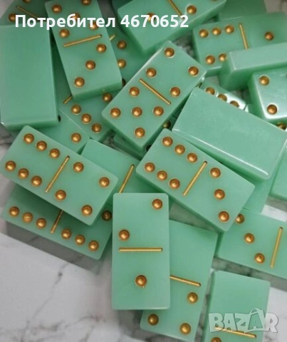 Домино от епоксидна смола , снимка 3 - Ръчно изработени сувенири - 53046692