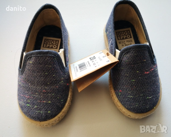 Детски Еспадрили Gioseppo размер 20 EU, снимка 3 - Бебешки обувки - 53880775