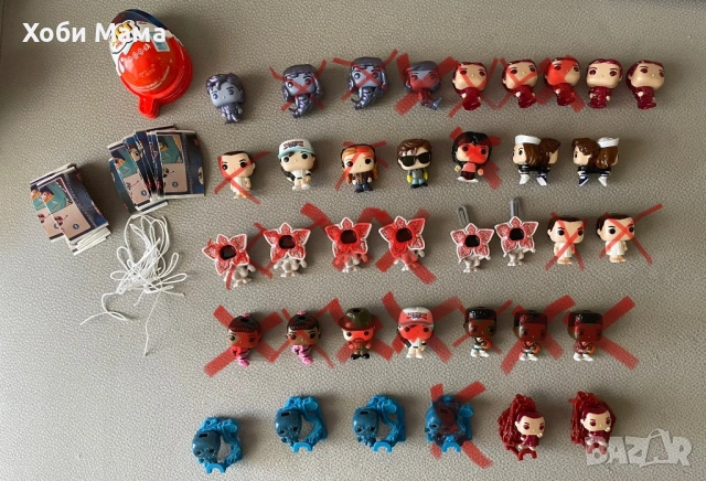 Kinder Joy Stranger Things играчки от шоколадови яйца 2025