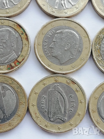 19 монети от 1 евро различни, снимка 9 - Нумизматика и бонистика - 50436123