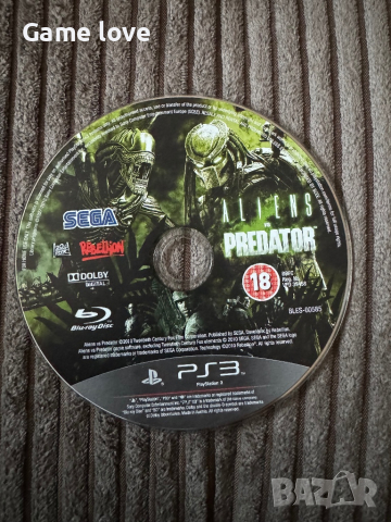 Aliens predator ps3 PlayStation 3, снимка 1 - Игри за PlayStation - 45010279