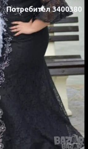 Бална Рокля с Камъни , снимка 5 - Рокли - 54236271