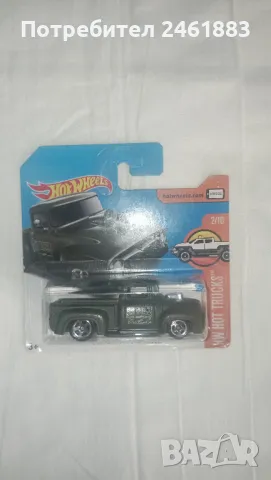 Hot Wheels '56 Ford Truck метална количка. Нов, снимка 1 - Колекции - 47610965