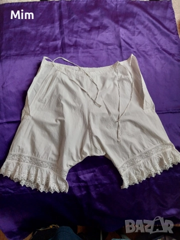 Антични ,викториански едуардиански панталонки/ винтиж /, снимка 2 - Бельо - 52004877