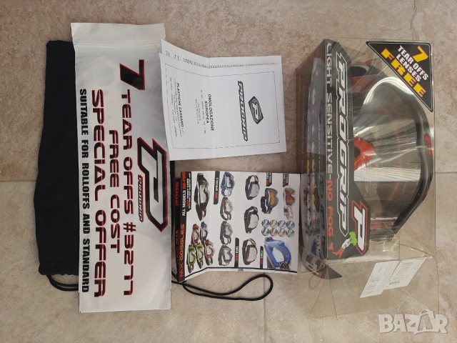 Екип за мотокрос ендуро Progrip панталон, ръкавици, очила, протектори, снимка 10 - Спортни екипи - 54082494