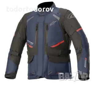 Топ Цена Текстилно мото яке ALPINESTARS ANDES V3 DARK BLUE, снимка 1 - Аксесоари и консумативи - 47233853