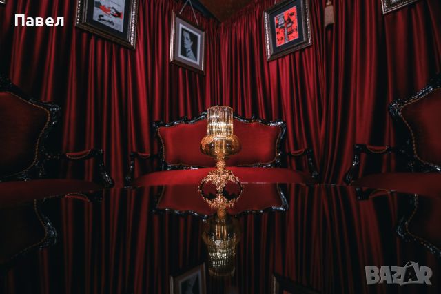 Луксозно червено двойно кресло ( наргиле бар, заведение, хотел ), снимка 2 - Дивани и мека мебел - 45688546