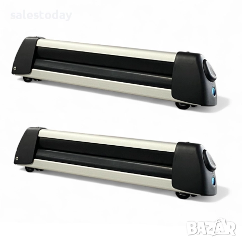 Ски багажник, Алуминиев, за  4 чифта ски или 2 сноуборда, 56см, снимка 4 - Аксесоари и консумативи - 35431412