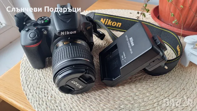 dslr NIKON D5600 фотоапарат, снимка 13 - Фотоапарати - 49538448