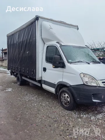 Бус Iveco бризент и падащ борд, снимка 1 - Бусове и автобуси - 48815804