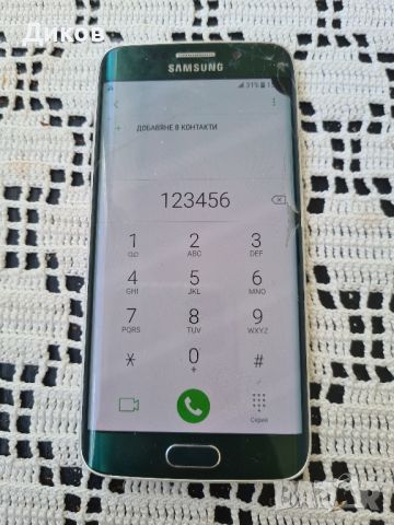 Samsung galaxy s6 Edge GREEN, снимка 2 - Samsung - 45434328
