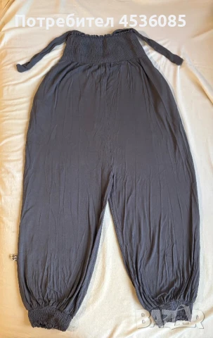 Дамски сив гащеризон потур, снимка 2 - Гащеризони - 51172620