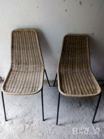 PVC столове 2 броя , снимка 1 - Градински мебели, декорация  - 45750642