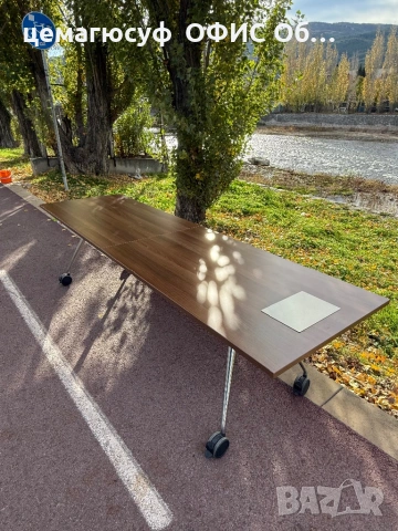 Страхотна конферентна маса сгъваема подвижна ролбар на колелца;, снимка 9 - Маси - 53067494