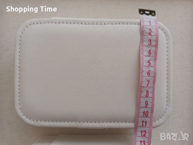 НОВ комплект от 2 кутии за бижута в бяло, Спиди/лично предаване, снимка 7 - Други - 49576743