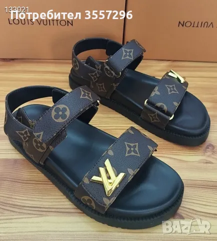 Сандали Louis Vuitton, снимка 2 - Сандали - 46902831