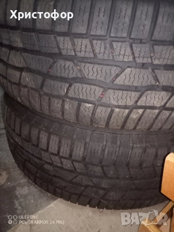 4 бр. зимни 16 цолови CONTINTAL с железни джанти за wv , снимка 3 - Гуми и джанти - 52112795