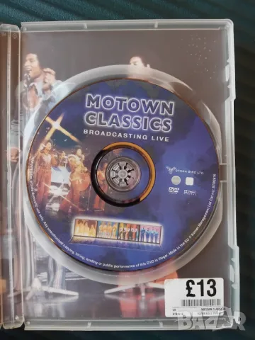 Motown Classics Broadcasting Live - DVD диск музика, снимка 2 - DVD дискове - 49262981