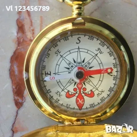 Великолепен луксозен стабилизиран призматичен компас