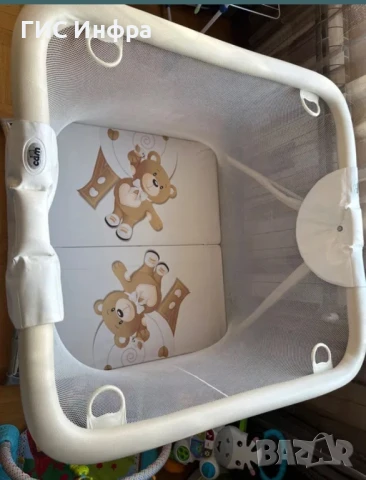 Италианска бебешка кошара CAM – здрава, сигурна, до 15 кг, снимка 1