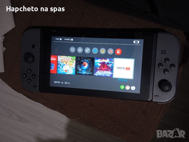 Nintendo switch пълен комплект+ 20 игри , снимка 1 - Nintendo конзоли - 45557914