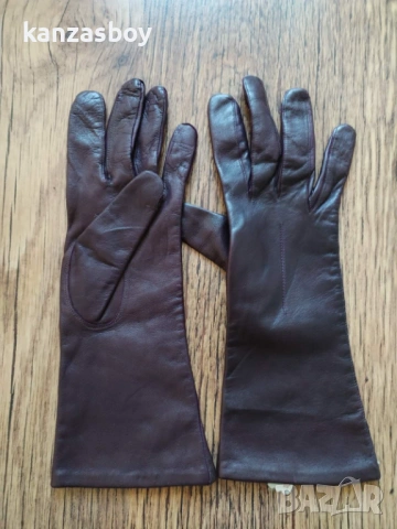 laimbock1831 - Кожени дамски ръкавици 100% естествена кожа, снимка 3 - Ръкавици - 53261653