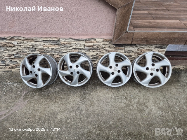 Джанти за Пежо 15 цола + болтове 