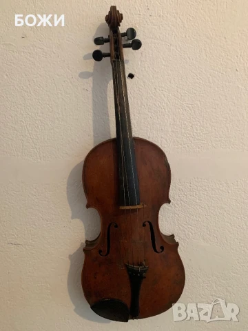 Стара ръчна цигулка – декорация, реставрация или колекция – уникат!