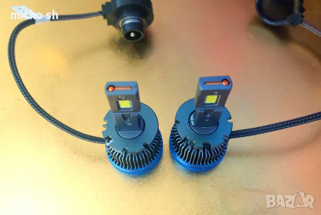 +800% d2s, d4s Led Super Bright автомобилни крушки, снимка 5 - Аксесоари и консумативи - 50027665