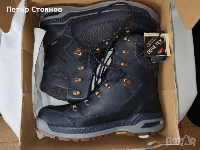 Чудни мъжки зимни боти LOWA RENEGADE EVO ICE GTX №46 1/2, снимка 13 - Мъжки боти - 51996605