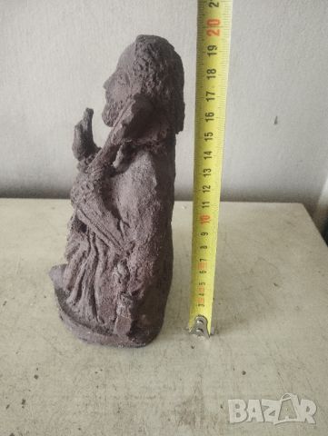 Стара керамична статуетка, снимка 5 - Статуетки - 46139465