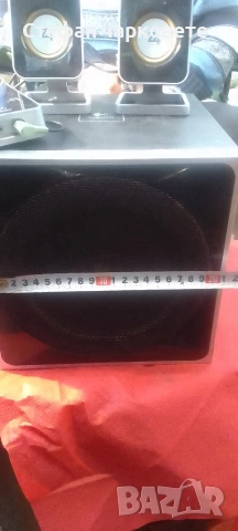 Logitech -активен субуфер със две тонколони комплект и дистанционно , снимка 5 - Тонколони - 54198084