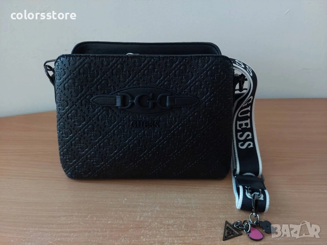 Луксозна чанта Guess/черна код SG-20, снимка 6 - Чанти - 41863358