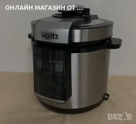 Мултикукър за готвене под налягане 1000W/6л./70kpa,LED дисплей,24 ч.таймер, снимка 7 - Мултикукъри - 47525053