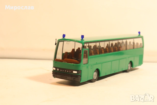 HERPA H0 1/87 SETRA СЕТРА АВТОБУС МОДЕЛ КОЛИЧКА, снимка 3 - Колекции - 54071168