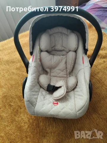 Бебешко столче за автомобил , снимка 3 - Столчета за кола и колело - 53691703