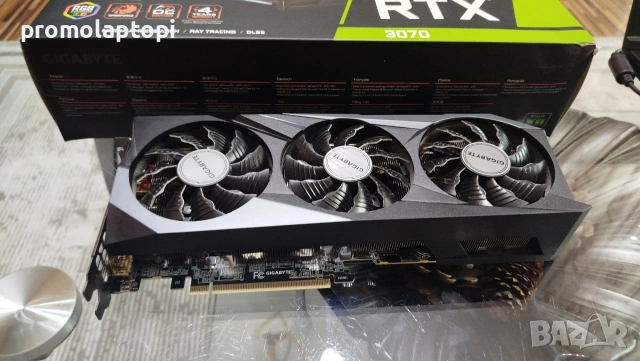 Gigabyte RTX 3070 Gaming OC 8GB – Отлично състояние, снимка 7 - Видеокарти - 53956674