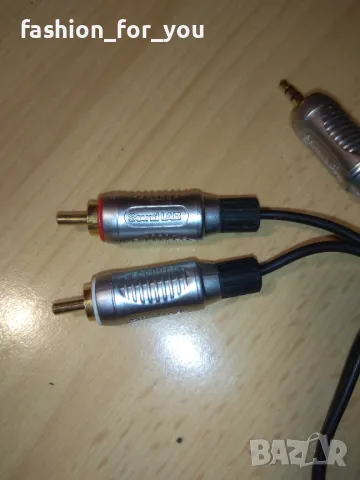 Кабел Soundlab rca чинчове към 3.5mm жак, снимка 2 - Други - 48214544