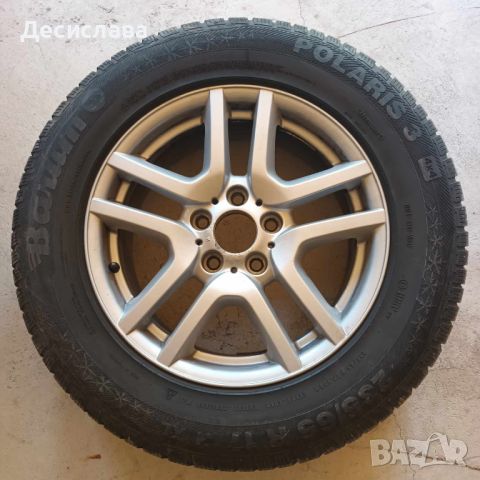 Оригинални алуминиеви джанти 17'' със зимни гуми за BMW X5(Е53), снимка 4 - Гуми и джанти - 45241676