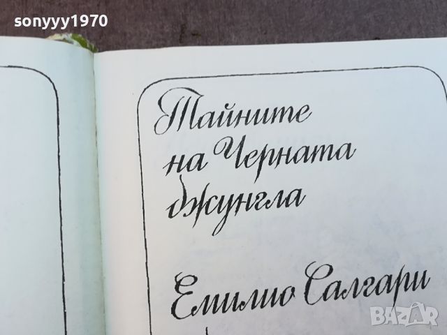 ТАЙНИТЕ НА ЧЕРНАТА ДЖУНГЛА-КНИГА 0804241019, снимка 8 - Други - 45170035