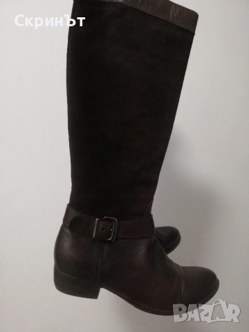 Ботуши N38 естествена кожа, Отлично състояние! 