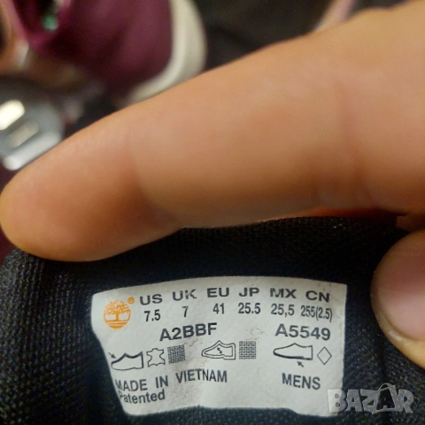 Timberland Solar Wave Mid номер 41 обувки / боти / маратонки , снимка 6 - Маратонки - 52723958