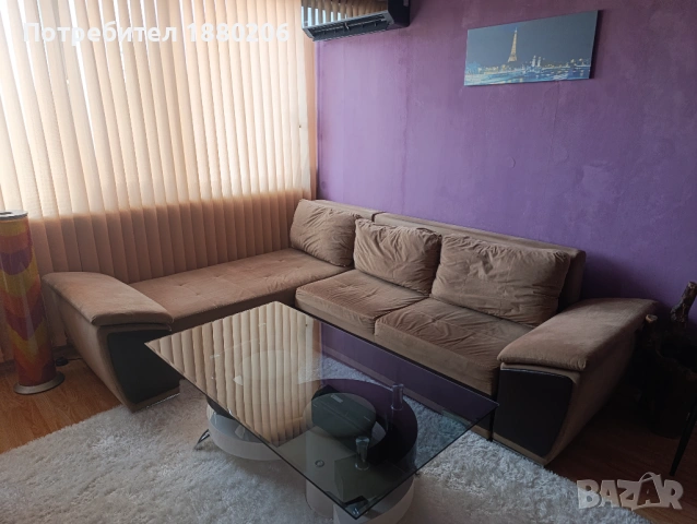 Холов ъглов диван