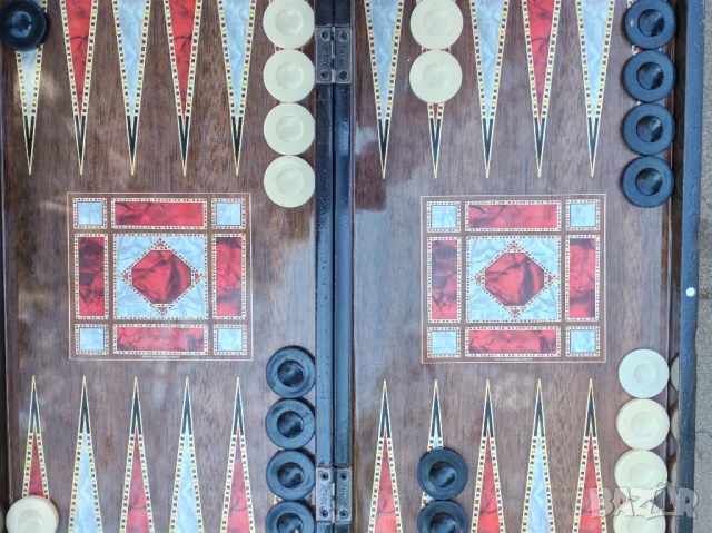 Дъска за игра на табла, шах, Турция. , снимка 2 - Игри и пъзели - 50809426