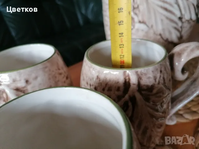 Кана и шест чаши за вино, снимка 13 - Сервизи - 49618638