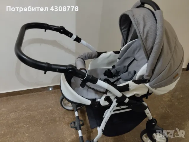 Комбинирана количка Baby Merc Zippy Q  2 в 1, снимка 3 - Детски колички - 48082866