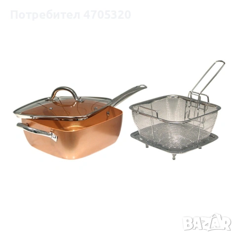 Мултифункционален тиган, снимка 4 - Съдове за готвене - 53107204