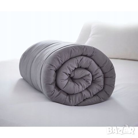 Одеяло с тежести, Dayes, Полиестер, 200 x 140 см, Сиво, снимка 2 - Олекотени завивки и одеяла - 46460896