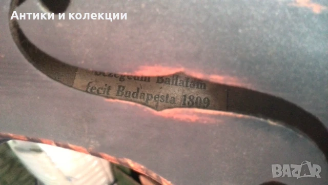 Стара цигулка от 1809г, снимка 14 - Антикварни и старинни предмети - 51261990