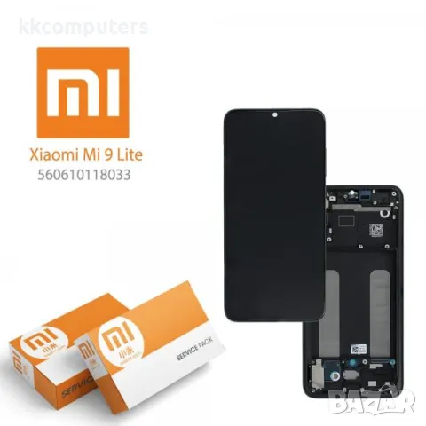 LCD Дисплей за Xiaomi Mi 9 Lite (2019) 560610118033 / Тъч скрийн / Графит / Service pack Баркод : 35, снимка 1 - Резервни части за телефони - 46885978